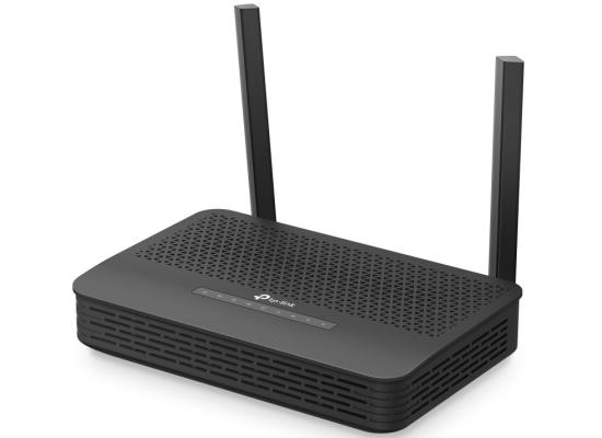 TP-Link XX530v v2 AX3000 Dual Band Wi-Fi 6 GPON Router that delivers up to 3 Gbps speeds with 4 high-performance antennas, Gigabit ports, VoIP support, IPTV optimization, Easy Mesh compatibility, advanced WPA3 security, and simple app-based management.